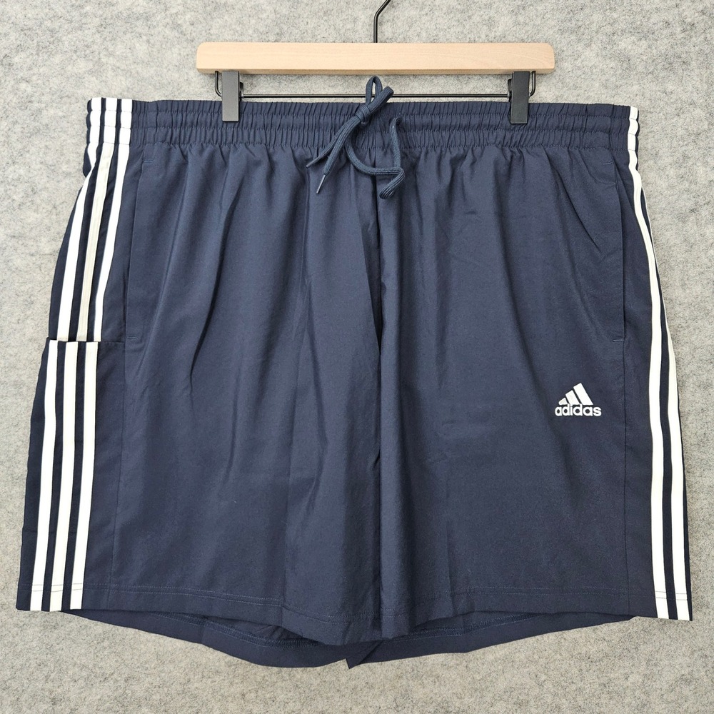 NEW Adidas M3S Chelsea Shorts Men's Blue 3XL Legend Ink Athletic Gym Swimming